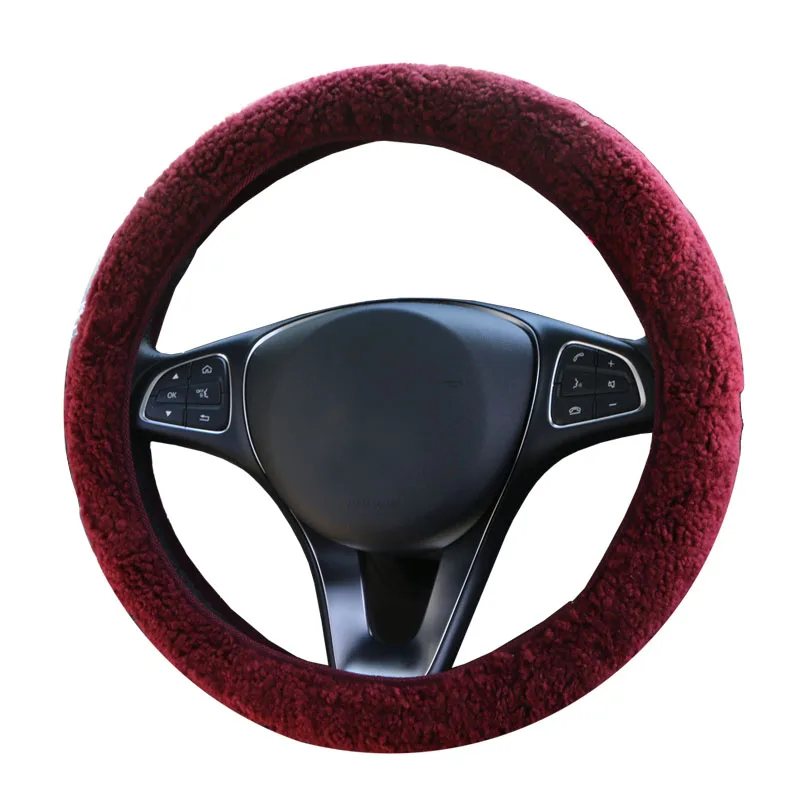 Buy Winter Australian SheepSkin Wool Steering Wheel