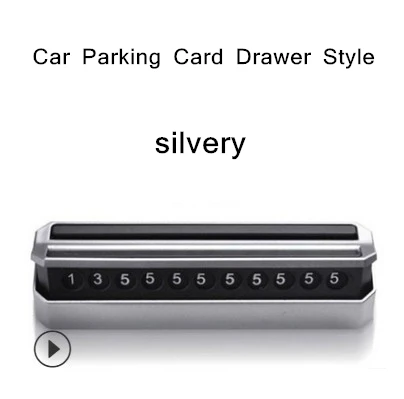 1Car Parking Card Drawer Style