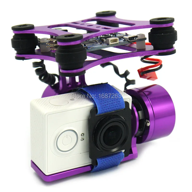 Metal Brushless Gimbal Camera Frame W/Motors And Controller For DJI Phantom Xiaomi Xiaoyi RTF