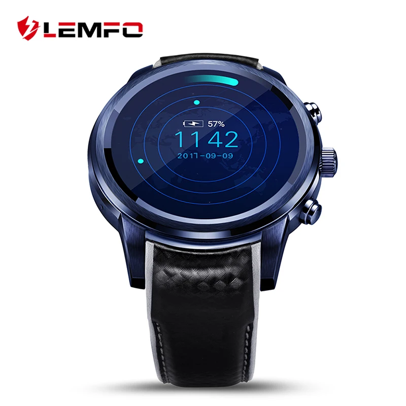LEMFO LEM5 Pro Смарт часы-телефон Android 5,1 2 ГБ + 16 ГБ Поддержка sim-карты gps Wi-Fi наручные Smartwatch для мужчин Для женщин