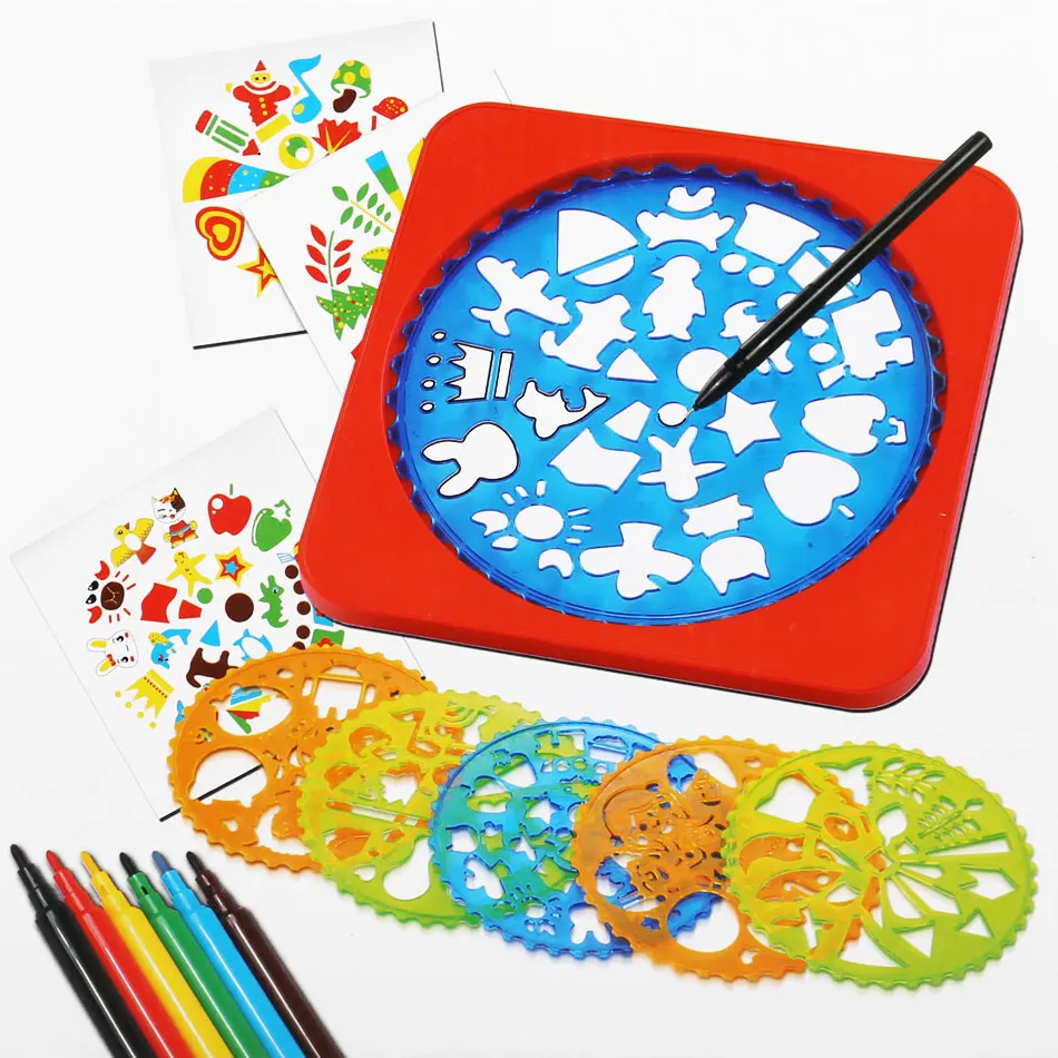 educational early childhood kids painting learning toys children 6 color plastic drawing stencils kit baby diy - Kids Drawing Stencils educational early childhood kids painting learning toys children 6 color plastic drawing stencils kit baby diy - Kids Drawing Stencils