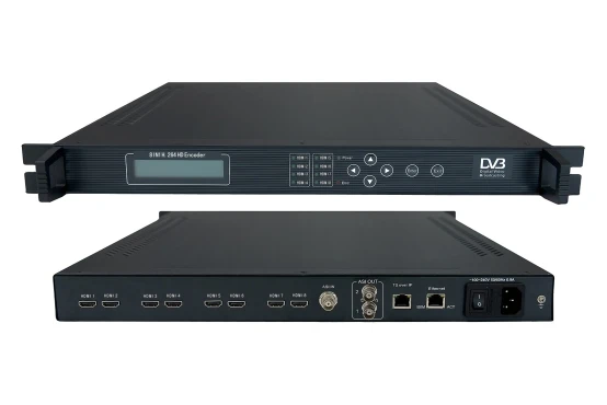 SD/HD H.264 8 HDMI encoderhdcp/объем редактировать, 8* HDMI+ ASI, аси+ IP1* МБ/8* сптс из IP кодер& оборудование для телевещания sc-1815