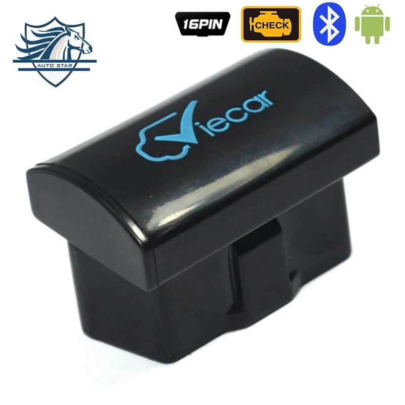 ELM327 Mini V2.1 OBD2 Bluetooth Interface Auto Viecar 2.0 Car Scanner Diagnostic Tool for Android Smart Phone Car Fault Detector tomtop mini v1 5 obd2 bluetooth interface auto viecar 2 0 car scanner diagnostic tool for android