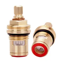 0.5KJ-YD227 медь для Быстрого Открывания катушки одинарный кран для холодной воды катушка кран аксессуары горячей и холодной керамики сердечник