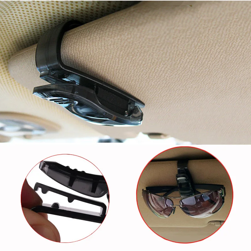 

ABS Auto Glasses Sunglasses Clip car Accessories Stickers For Nissan GT-R GTR Patrol Quest qashqai juke qashqai j11 x-trail t32