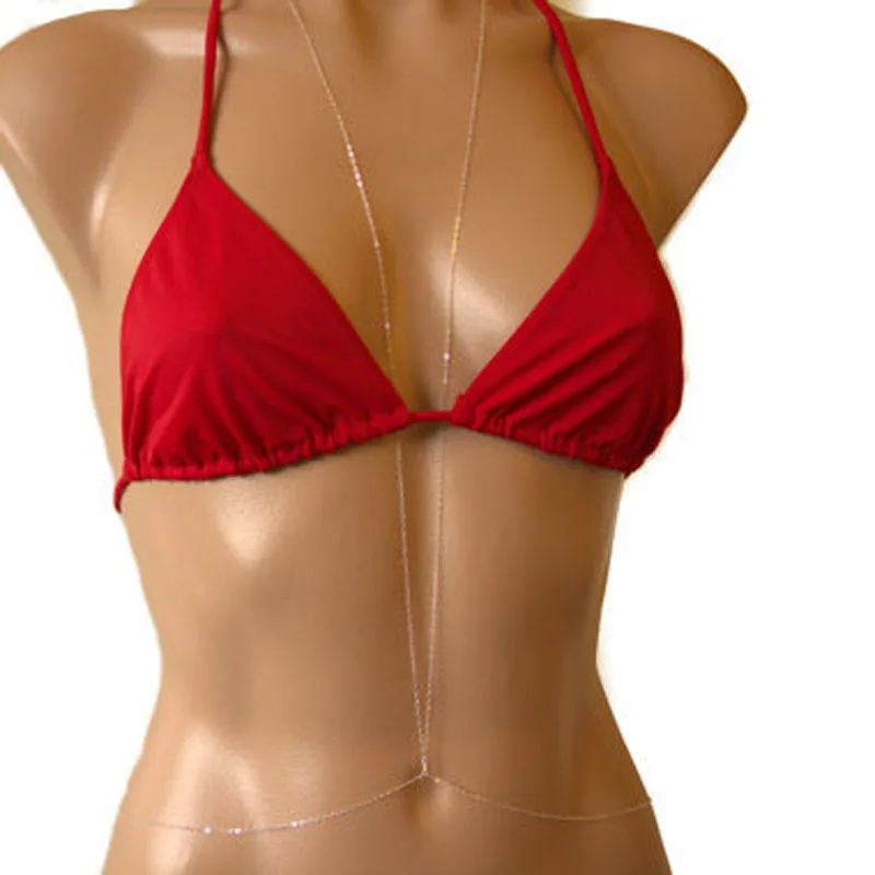 

New Ladies Sexy Crossover Body Belly Waist Chain Bikini Beach Harness Necklace dream catcher bijouterie Charms jewelry
