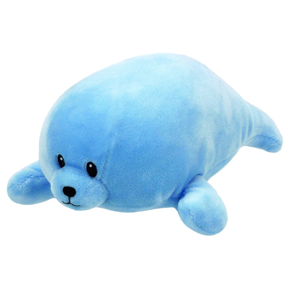 Baby Ty Collection Squirt Blue Seal 6" 15cm Plush Stuffed Animal Collectible Soft Doll Toyin