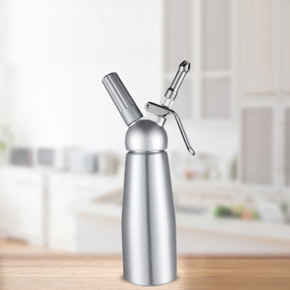 500ml Whipped Cream Dispenser Aluminum Professional Whipper Foam Make ↘ ⋆ ↺ /"