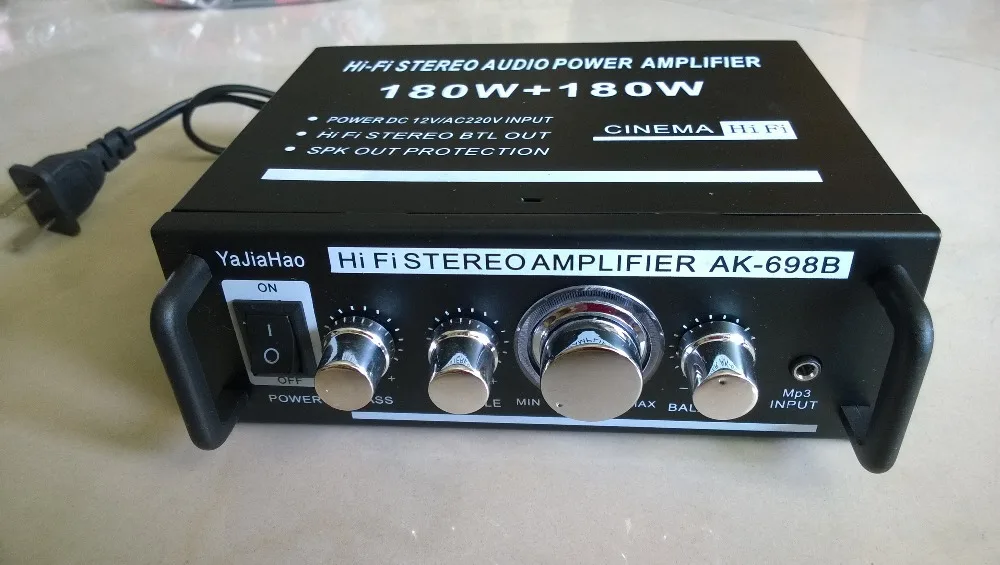 Mini amplifier Stereo Power Audio Amplifier AK 698B HIFI