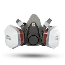 Half Face Painting Spraying Respirator Gas Mask - Safety Work Filter Dust Mask - Car Spray Protective Mask Half Face Painting Spraying Respirator Gas Mask - Safety Work Filter Dust Mask - Car Spray Protective Mask