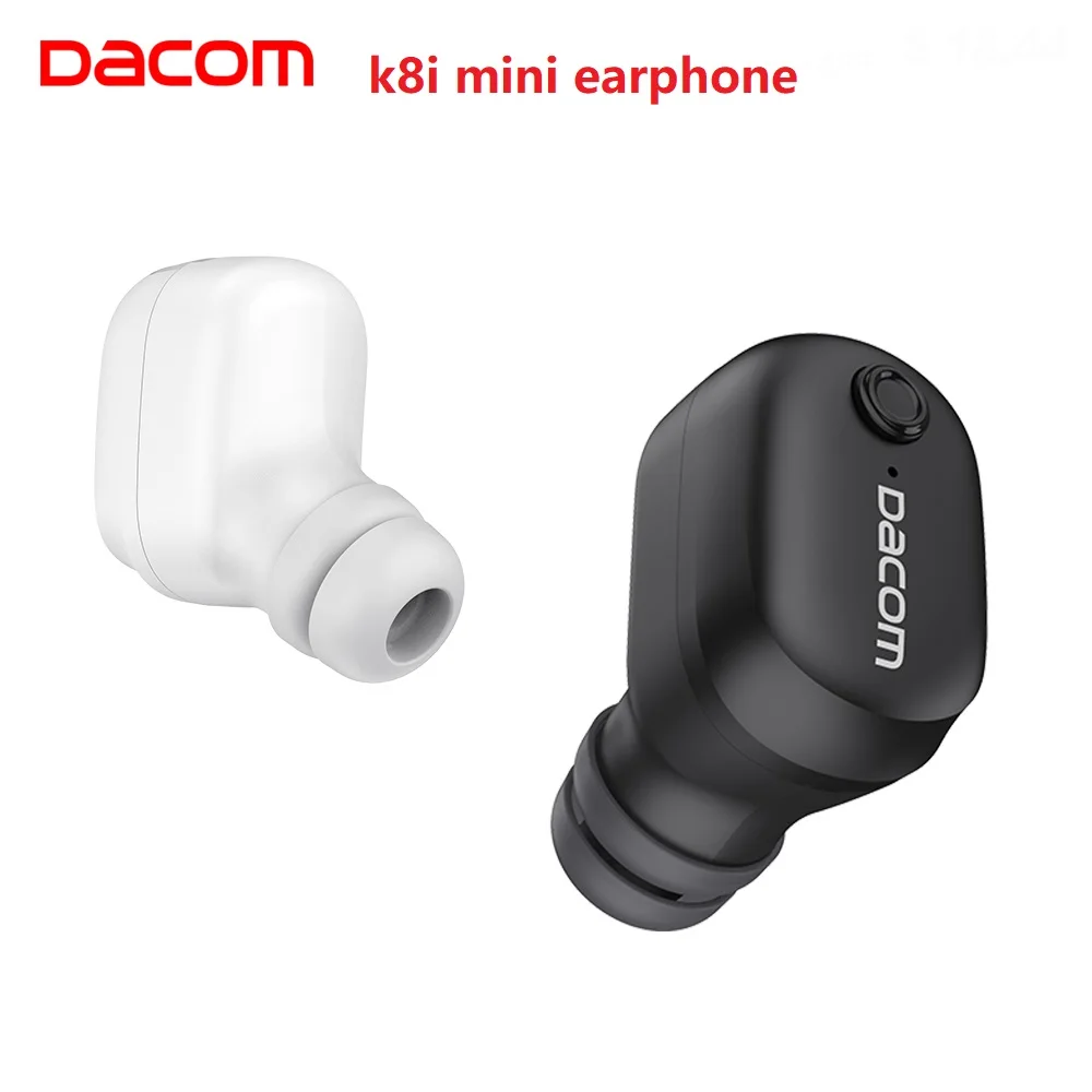 Новейшие Мини наушники Dacom K8i Bluetooth спортивные одиночные Беспроводные вкладыши в