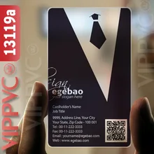 13119 быстрая печать визиток-матовые лица полупрозрачная карта 0,36 мм толщина