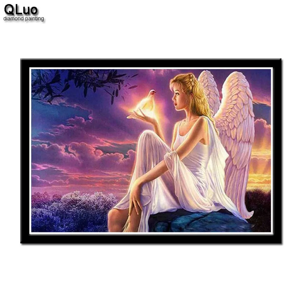 New Arrivals Diy 5d Diamond Painting Cross Stitch Full Round Elf angel Handmade Mosaic Diamond embroidery Paint With Diamonds