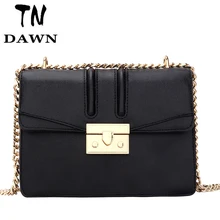 Женская сумка через плечо из искусственной кожи, сумка на ремне, прямоугольная однотонная женская сумка Bolsa Feminina, дизайнерская сумка