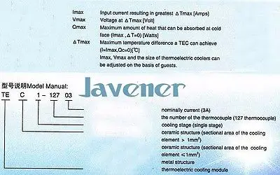 TEC1-03107 20x20mm Heatsink Thermoelectric Cooler Peltier Cooling Plate Refrigeration