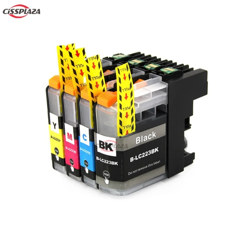 CISSPLAZA 5PK LC233 LC231 ink cartridge compatible For