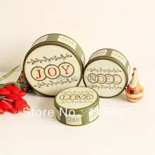 3 шт./компл. гладить чехол для хранения металлическая коробка для хранения олово Дело разное контейнер коробка конфет чашки торт чехол для хранения