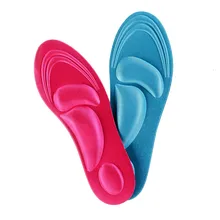 3D Memory Foam Soft Insole Comfort Pain Relief Insert Cushion Pad High Heels Insoles For Shoes Women Men
