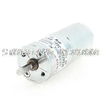 

DC 12V 10RPM 2 Pins Speed Reducing Power Geared Motor 4mm x 11mm
