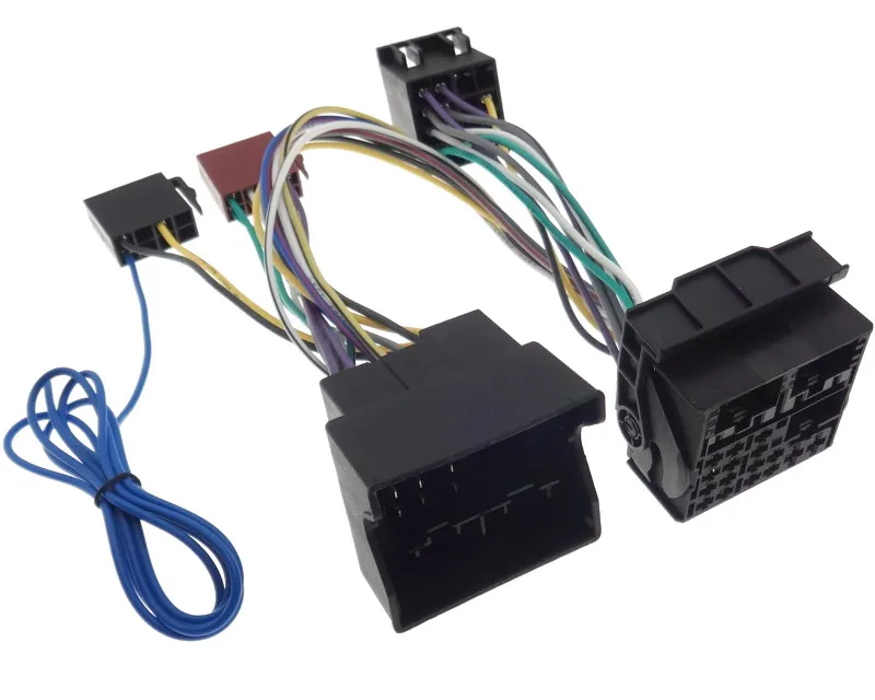 

Adapter Form 2009 AUDI SEAT SK.ODA V.W 16pin BLUETOOTH Quadlock ISO electric Wire
