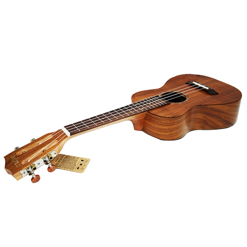 Профессиональные Гавайские гитары укулеле, 26 тенор, 4 струны, гавайская мини-гитара, только топ для твердой акации, дерево КоА, электрические укулеле с звукоснимателем эквалайзером - Цвет: Ordinary Ukulele