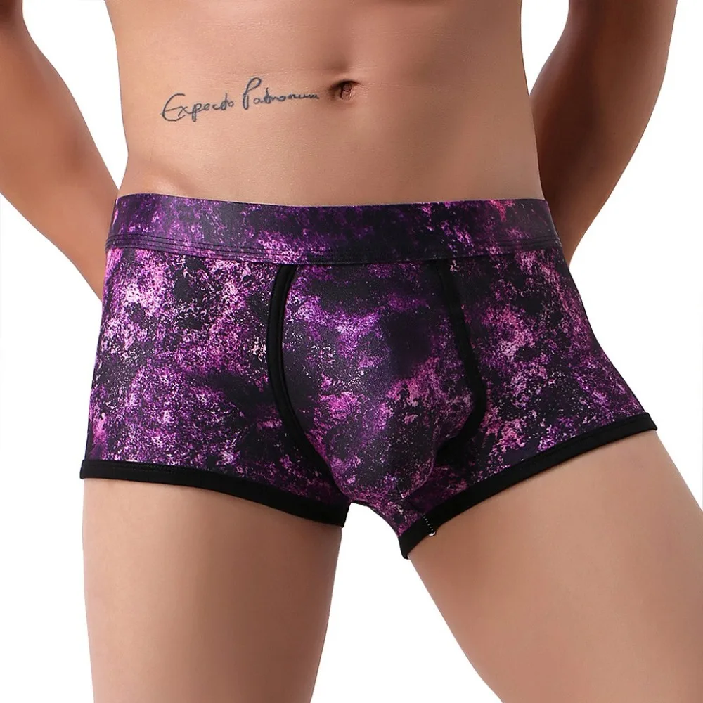 men's underwear sexy briefs fashion personality beach shorts soft breathable underwear sexy underwear briefs sexy hombre 30J18 (5) - 副本