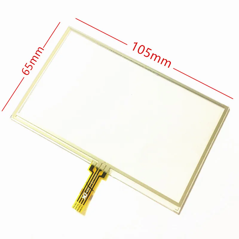 New 4.3-inch 105mm*65mm Touch screen panels for AT043TN24 V.4, AT043TN24 V.1 GPS navigator,105*65mm Touch ScreenPanel