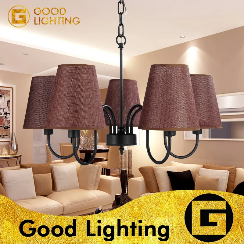 

American style of northern Europe contracted rural lamp, wrought iron chandelier lamp sitting room dining-room lamp and lanterns