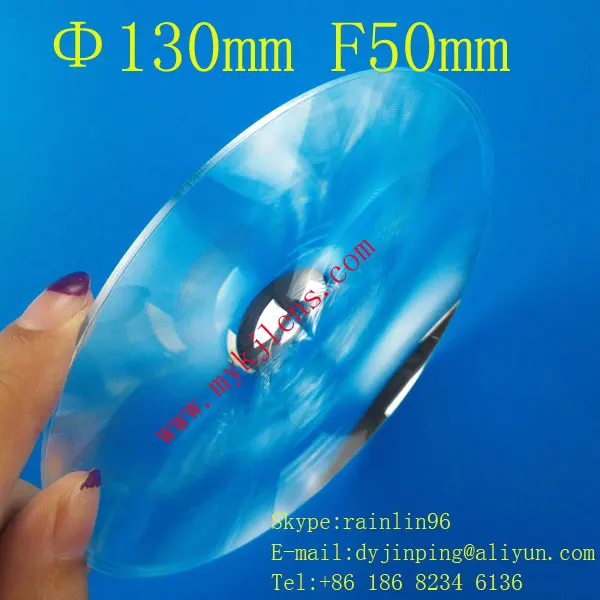 2PCS 50mm Diameter Fresnel Lens For DIY TV Projection Solar Cooker Outdoor Fire