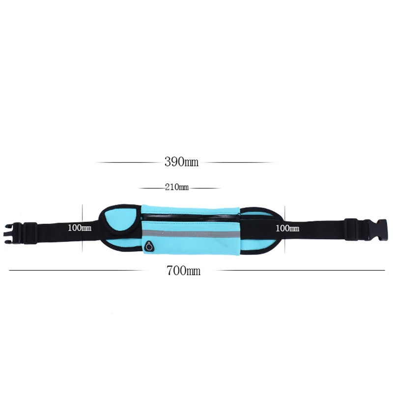 Беговая поясная Сумка водонепроницаемая Спортивная Сумка Для Бега Фитнес-спортзала сумка для мобильного телефона спортивные браслеты Сумка поясная сумка