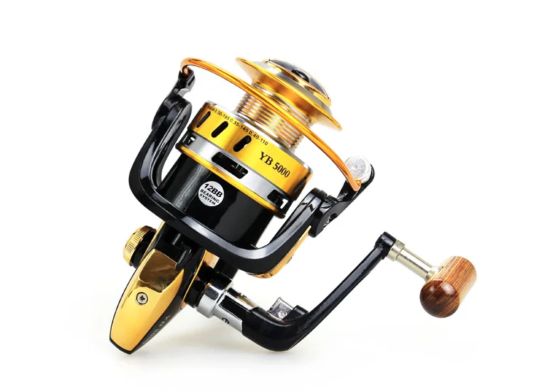 High Performance Full Metal Head & Arm & Leg Fishing Reel 13+1BB Gapless High Speed Fishing Wheel Sea River Lake Fishing Tackle (1)