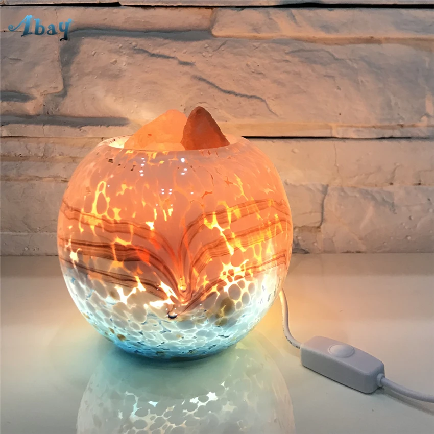 salt led modern desk lamp