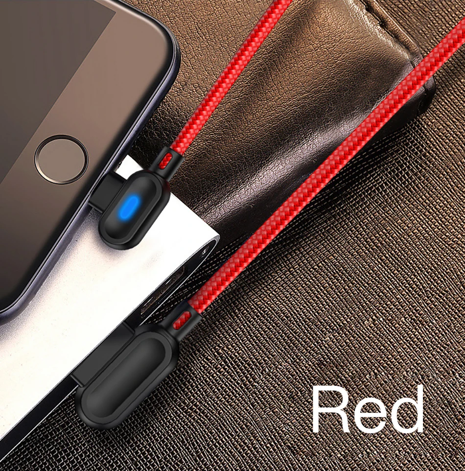 !ACCEZZ 90 Degree Micro USB Cable Fast Charging For Xiaomi Redmi Note 5 Pro Samsung S6 S7 Huawei Tablet Android Data Sync Cables (9)