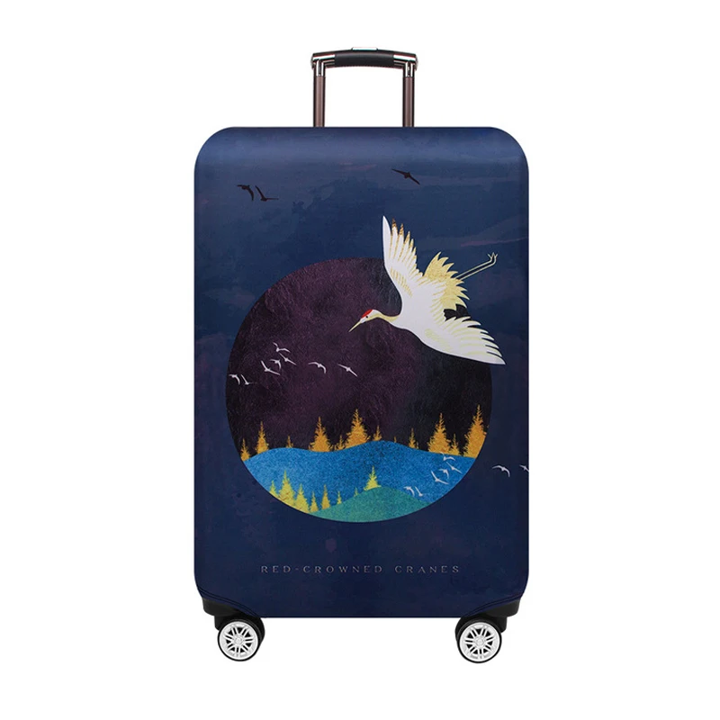 Толстый Дорожный чемодан защитный чехол на чемодан чехол эластичный багаж Пылезащитная крышка применяется к 18-32 дюймов чемодан дорожные аксессуары