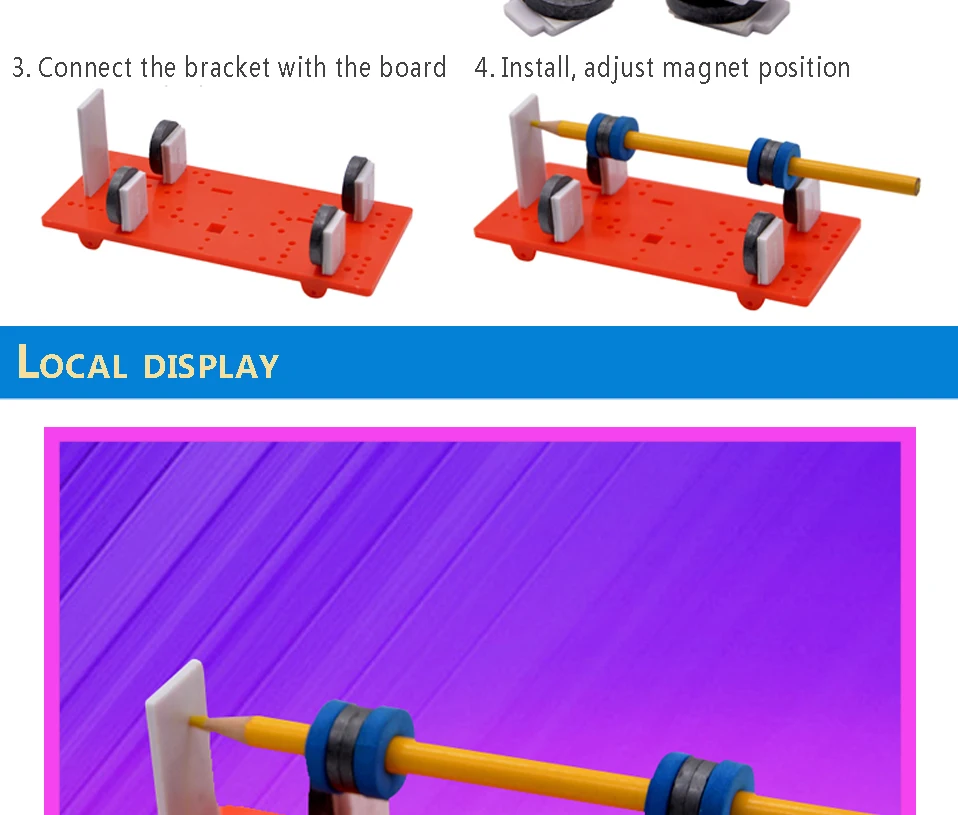 DIY с образовательной игрушки магнитное перо