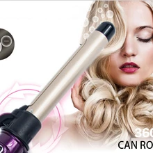 Кудрявое устройство для Волос Автоматическая Керамическая электрическая плойка большой рулон груша цветок голова пряжка Большой кудрявый конус колпачки для Волос Перми