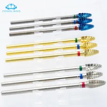 Сверла для ногтей удаляющий гель маникюрный станок аксессуары карбид дрель для ногтей Бур резчик для аппаратного маникюра фрезерный станок