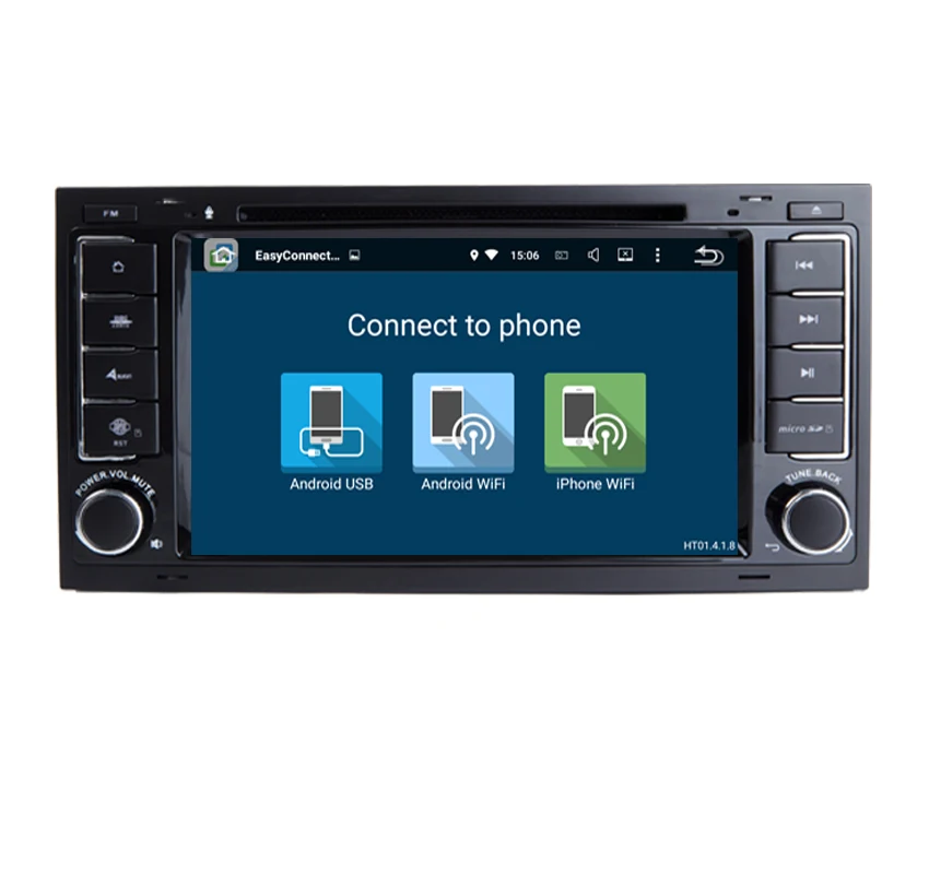 " HD 1024X600 Android 7,1 четырехъядерный автомобильный dvd-плеер для VW Touareg Android T5 Transporter Multivan 2004-2011 4G стерео система