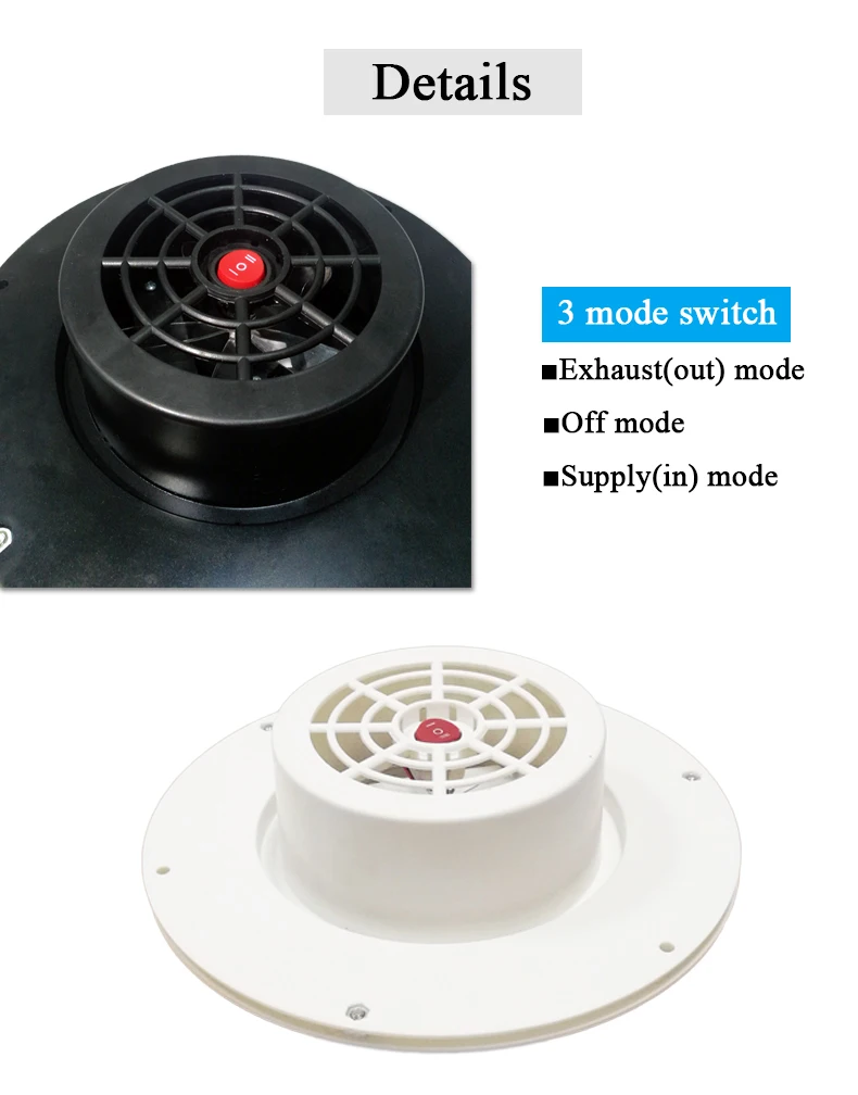 Solar Power Ventilador Ventilador de Ar para