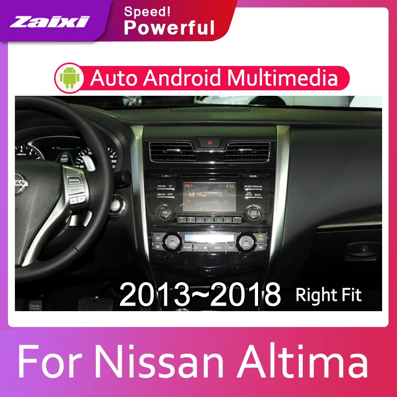 Автомагнитола на Android мультимедийный видеоплеер авто стерео GPS для Nissan Altima L33 2013