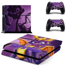 Игра Spyro Дракон PS4 Кожа Наклейка виниловая для sony Playstation 4 консоль и 2 контроллера PS4 Кожа Наклейка