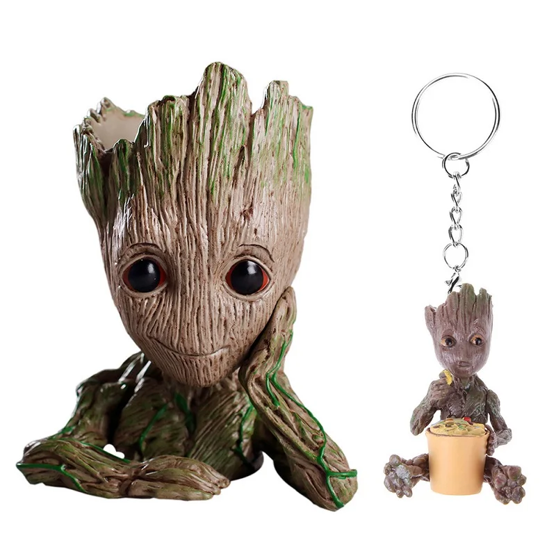 

Flowepot Groot Baby Action Toy DIY Landscaping Doll Pendants Ornament Birthday Gifts Christmas Decoration for Home Kids Toys