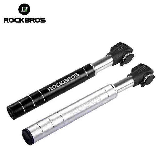 Велосипедный мини-насос ROCKBROS, портативный светильник, алюминиевый сплав, MTB, велосипедный воздушный насос, Надувное колесо, Schrader Presta Valve, вел... Велосипедный мини-насос ROCKBROS, портативный светильник, алюминиевый сплав, MTB, велосипедный воздушный насос, Надувное колесо, Schrader Presta Valve, вел...