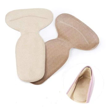 

8pcs Self Adhesive Flexible Soft Moon Shape Shoes Forefoot Stick Reusable Heel Pads Set Washable Cushions Anti Slip Relieve Pain