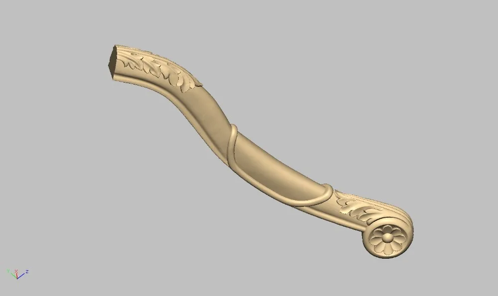 

3D model STL format file for cnc router carving engraving sofa pattern design