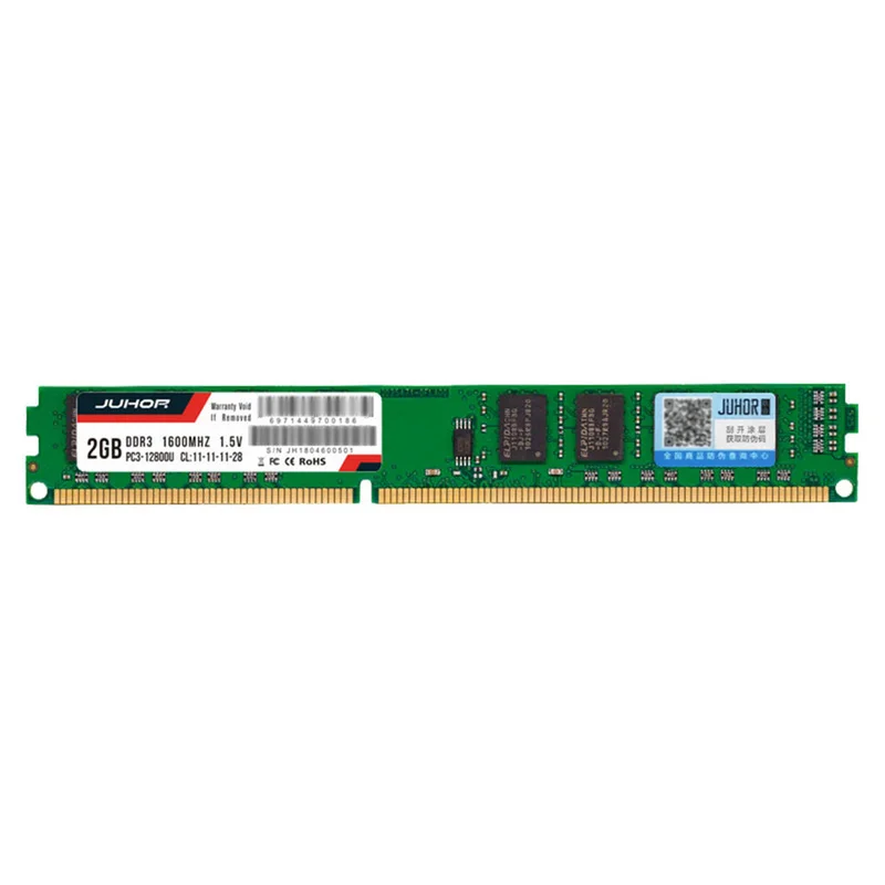 JUHOR Ram DDR3 4GB 8GB 16GB 2GB1600mhz DDR4 4GB 8GB 16GB 2666mhz U DIMM PC4 21300 3
