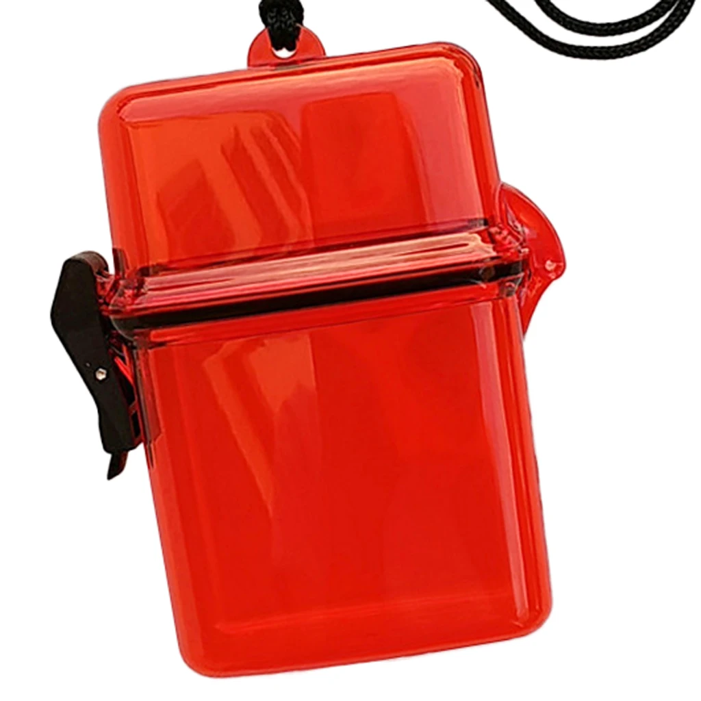 Set 2 Portable Waterproof Dry Storage Box Case for Scuba Diving Water Sports Surfing Sailing Boating Fishing Dry Organizer Box