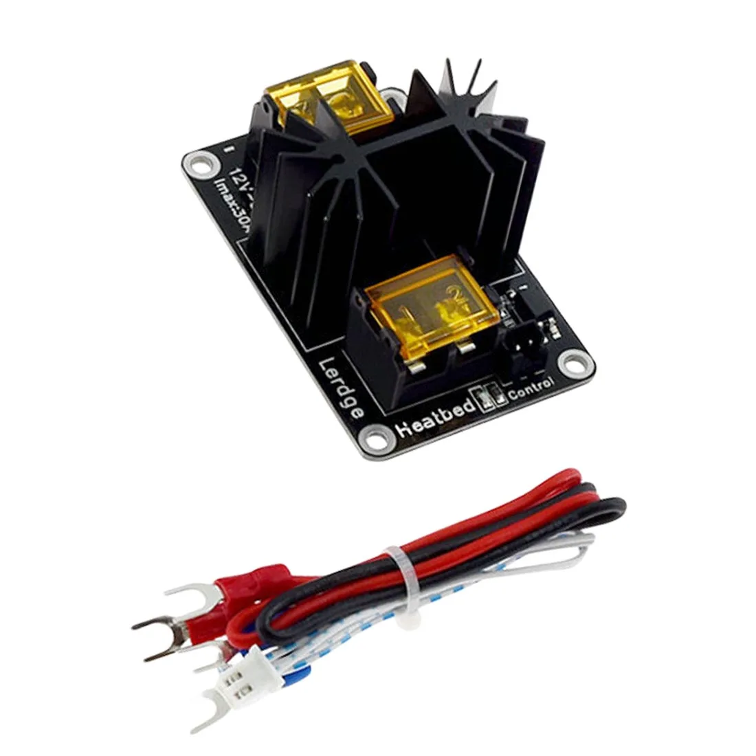 3D печать MOSFET Высокая мощность Подогрев кровать расширения Модуль питания MOS трубка для Prusa i3 Anet A8/A6 части 3d принтера - Цвет: MOS tube module 25A