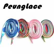 Качество 1000 пара/лот спортивные обувные шнурки с принтом камуфляжная обувь строка