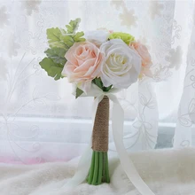 Свадебный букет невесты розы Букет невесты Моделирование Цветы для свадебной вечеринки